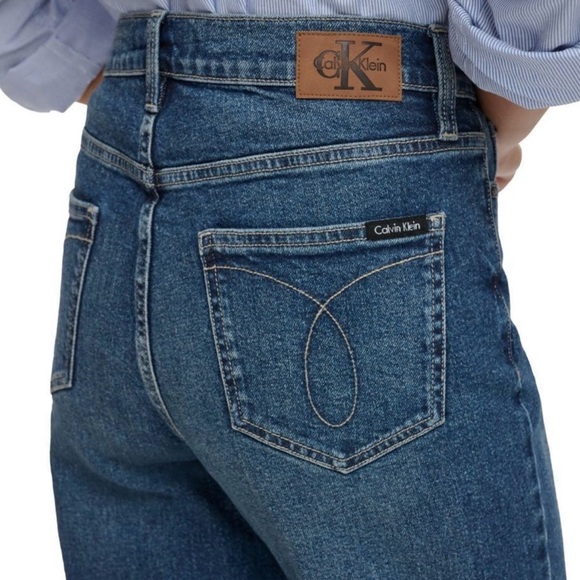 Calvin Klein Vintage Straight Jeans - Picture 6 of 9